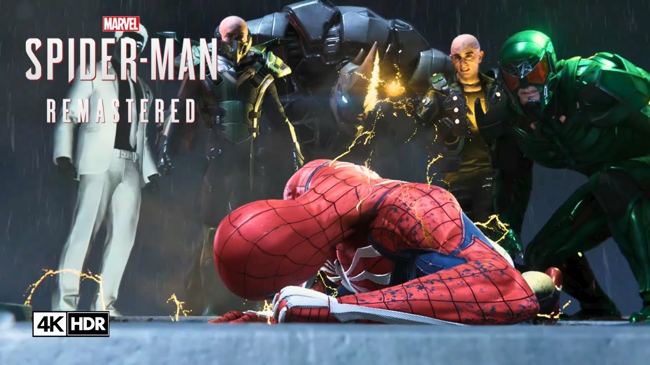 Marvel’s Spider-Man Remastered - Spiderman vs The Sinister Six - [PC 4K 60FPS]