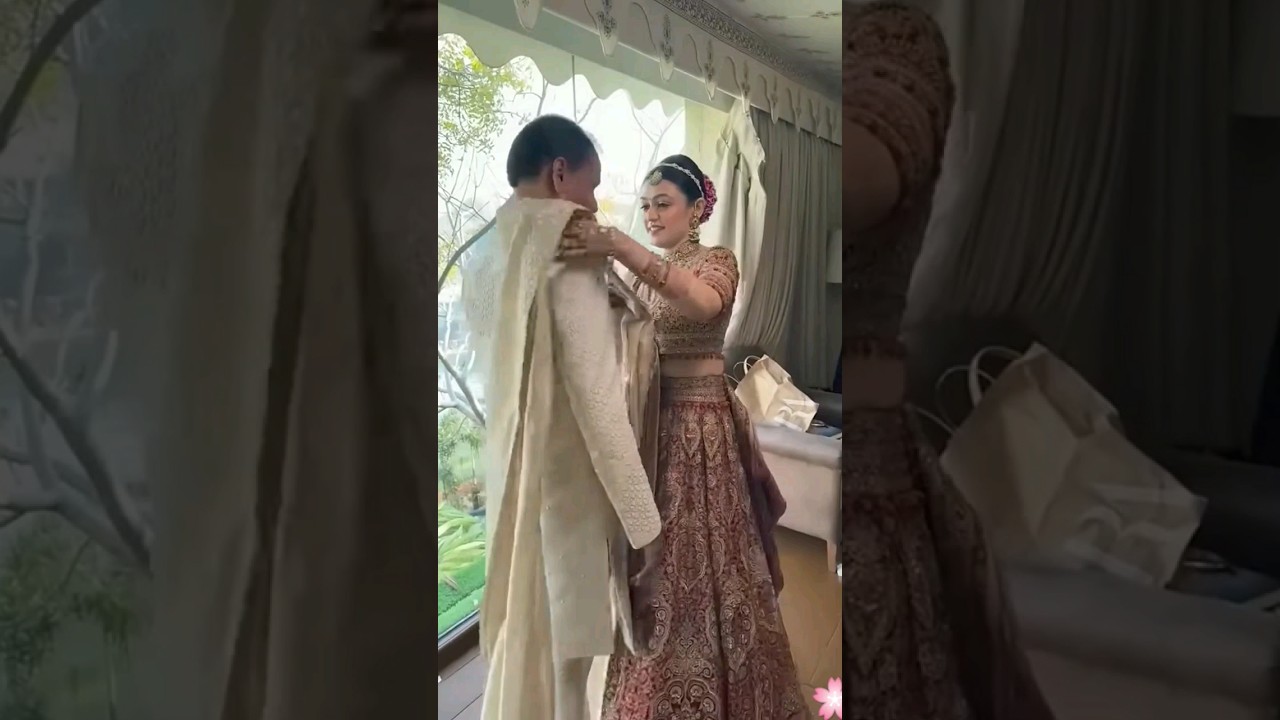father daughter cute ✨moments#wedding #love #bonding #emotional
