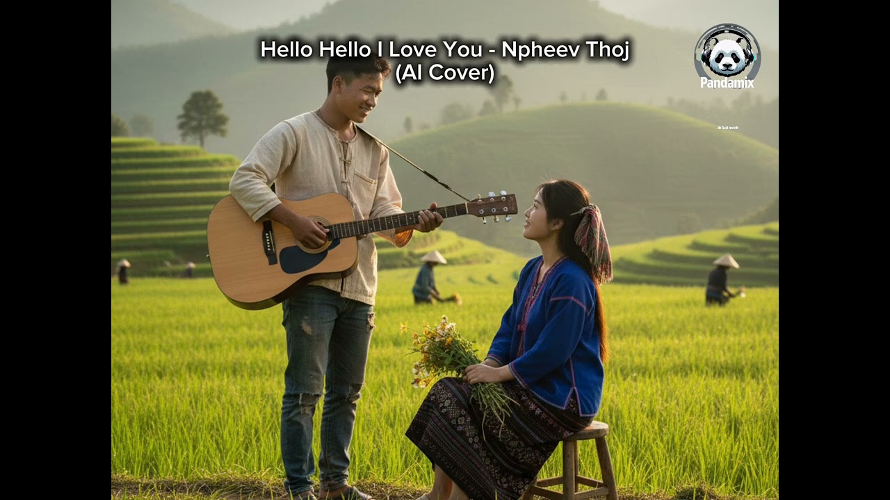 Hello Hello I Love You - Npheev Thoj (AI Cover)