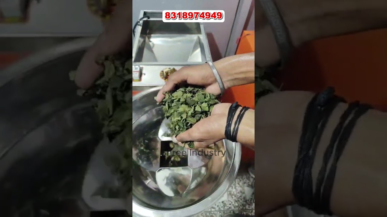 Moringa Leaf Grinder Machine