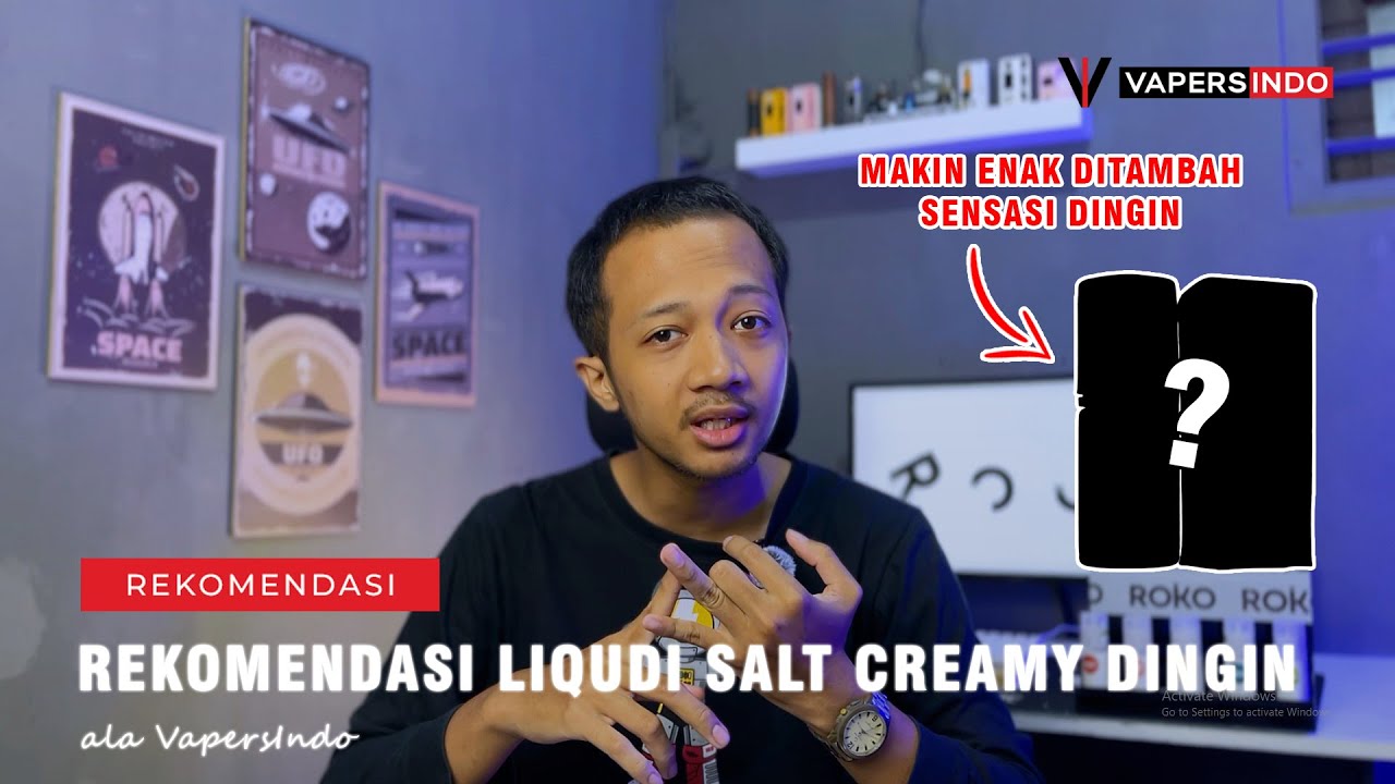 LIQUID SALT CREAMY DINGIN ? | Emang enak ?