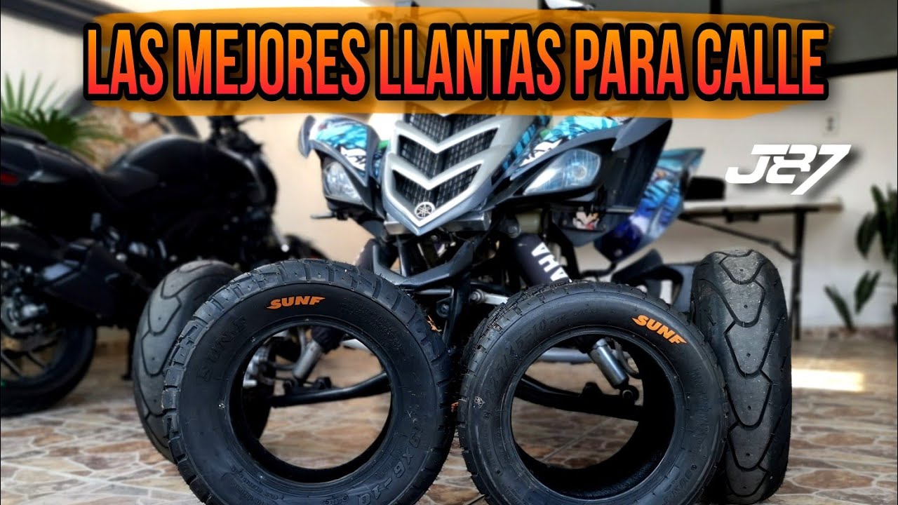 Las mejores LLANTAS de CALLE para CUATRIMOTO | #quad #cuatrimoto #motovlog