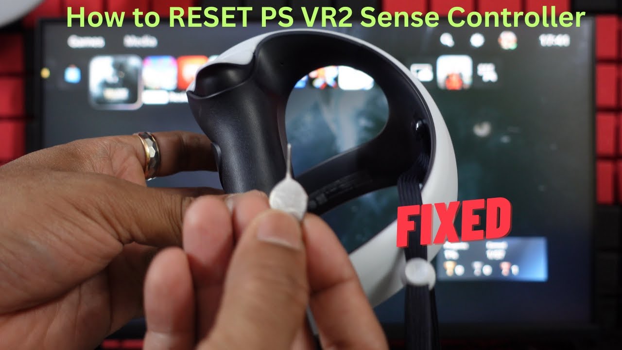 Как сбросить настройки контроллера PS VR2 Sense при проблемах с подключением/калибровкой.