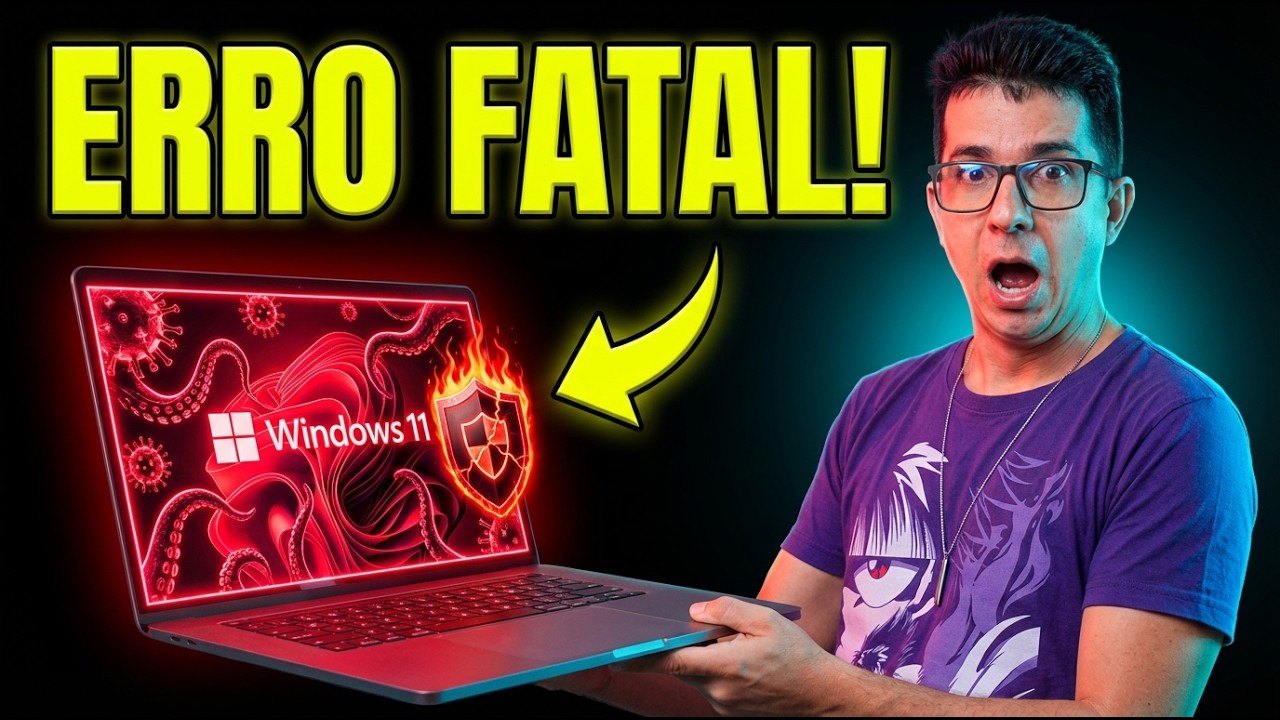 99% dos Usuários de Windows Cometem esse Erro GRAVE!