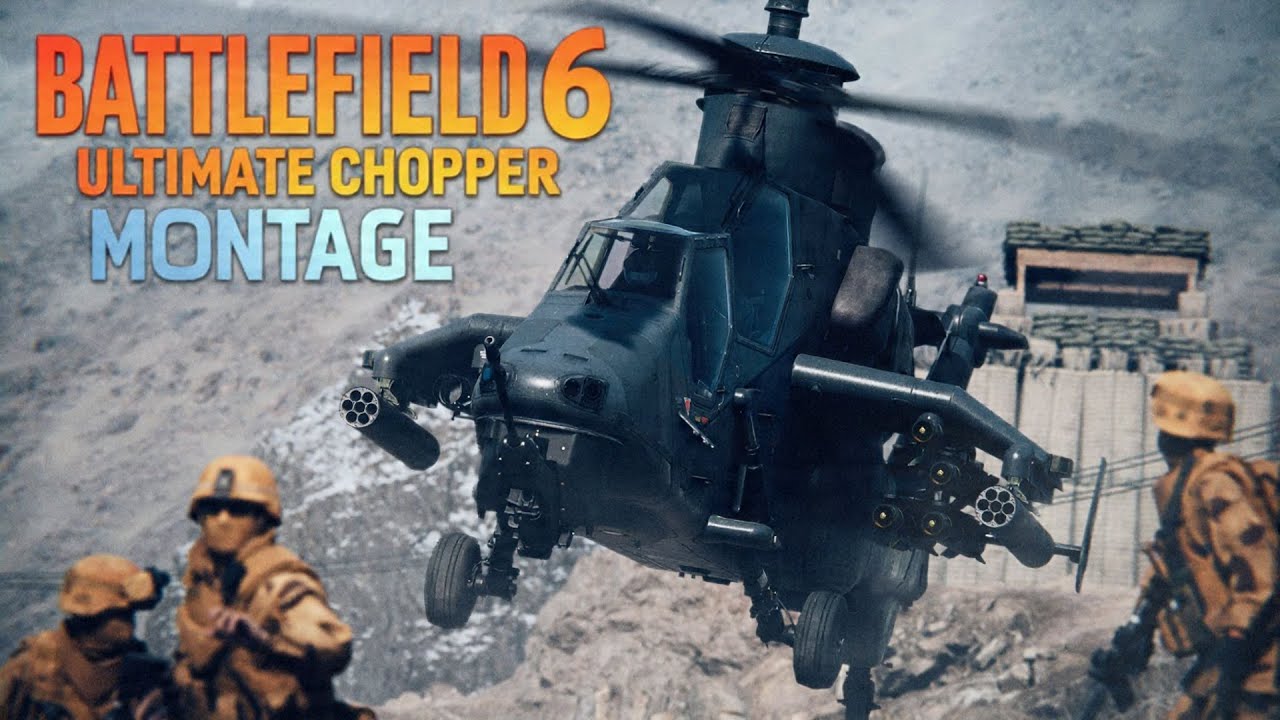 Battlefield 6 Ultimate Chopper Montage | POV: You've been flying since Bad Company 2 | Pure Cinema |