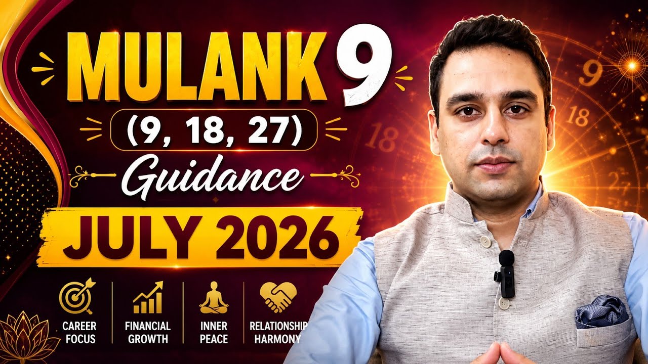 Numerology 9 July 2026 Predictions 🔥 Career, Money, Love & Health | Numerology Forecast (9, 18, 27)
