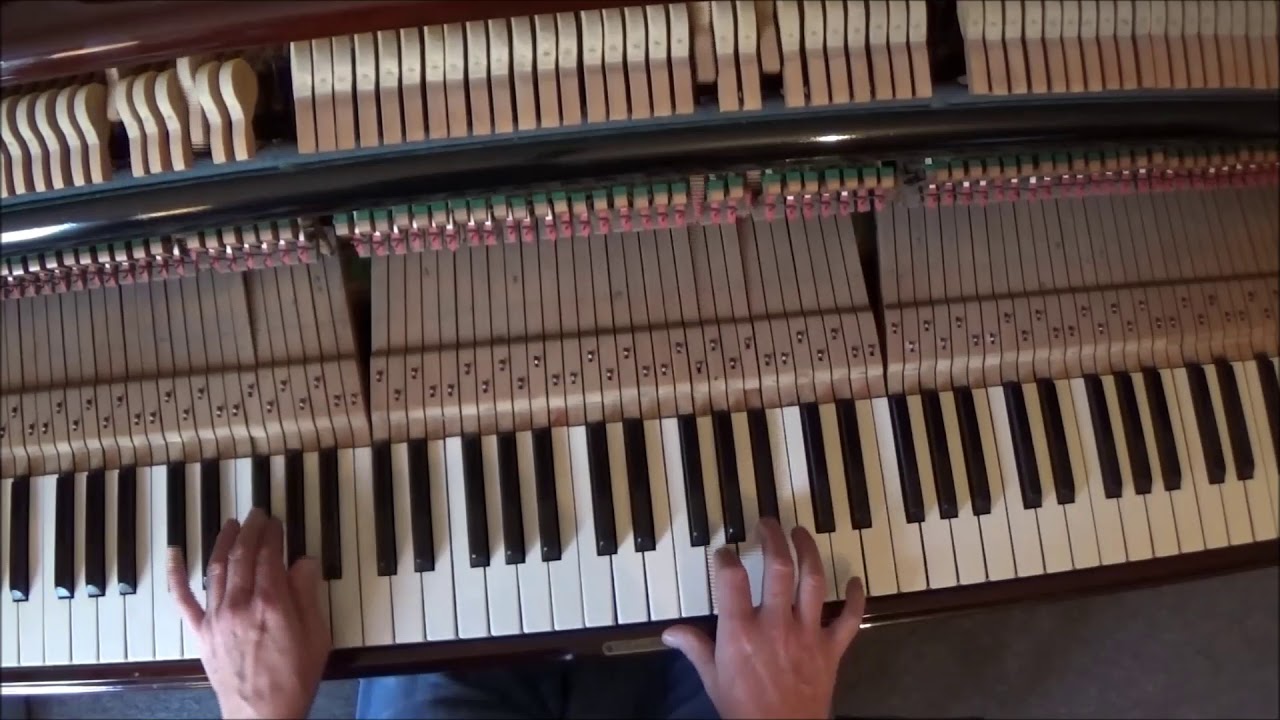 BLUEBERRY HILL PIANO TUTORIAL.THE BEST YET ON YOUTUBE.
