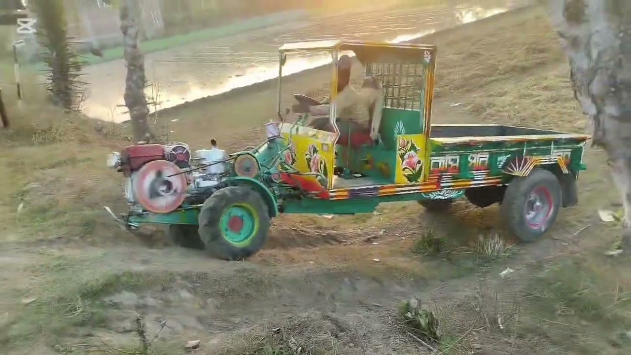 পাওয়ার স্টারিং পাওয়ার টিলার তৈরি করা হয়  বারাদি মেহেরপুর 01937932677