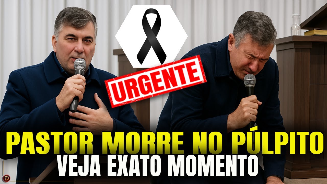 PASTOR MORRE NO ALTAR - VEJA EXATO MOMENTO EM SANTA CATARINA - SERGIO CARVINHO