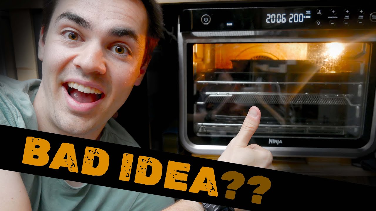 Can you do electric cooking in a campervan?... (ft. Ninja Electric Oven)