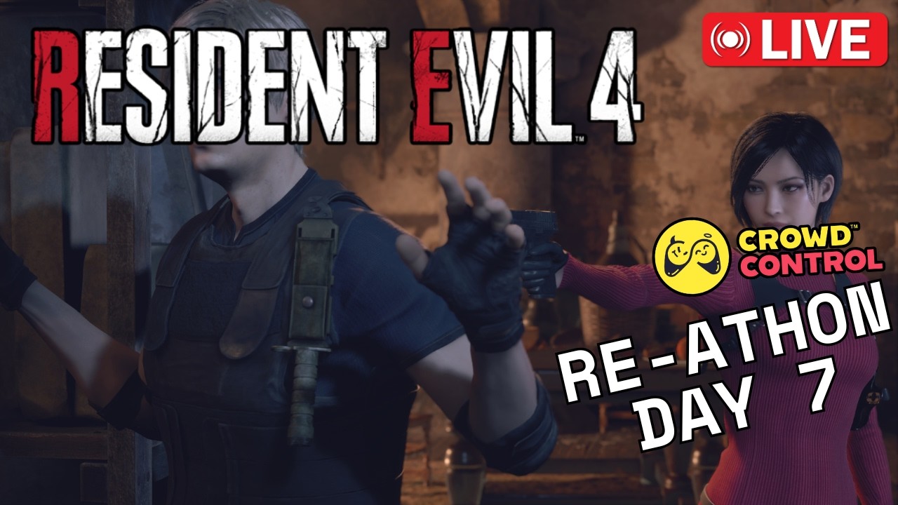 Resident Evil 4 Remake 🧟 Day 7 | Crowd Control Makes This a Nightmare | Stream #409