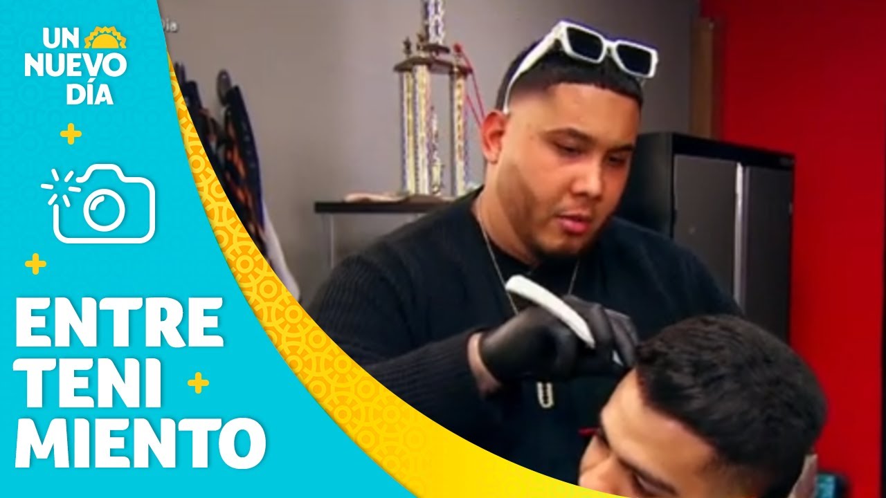 Conoce los secretos del barbero de Arcángel, Nicky Jam y J Balvin | Un Nuevo Día | Telemundo