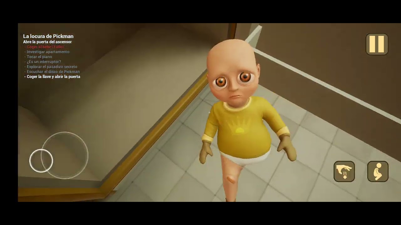 Jugando el bebé en amarillo parte 4 
