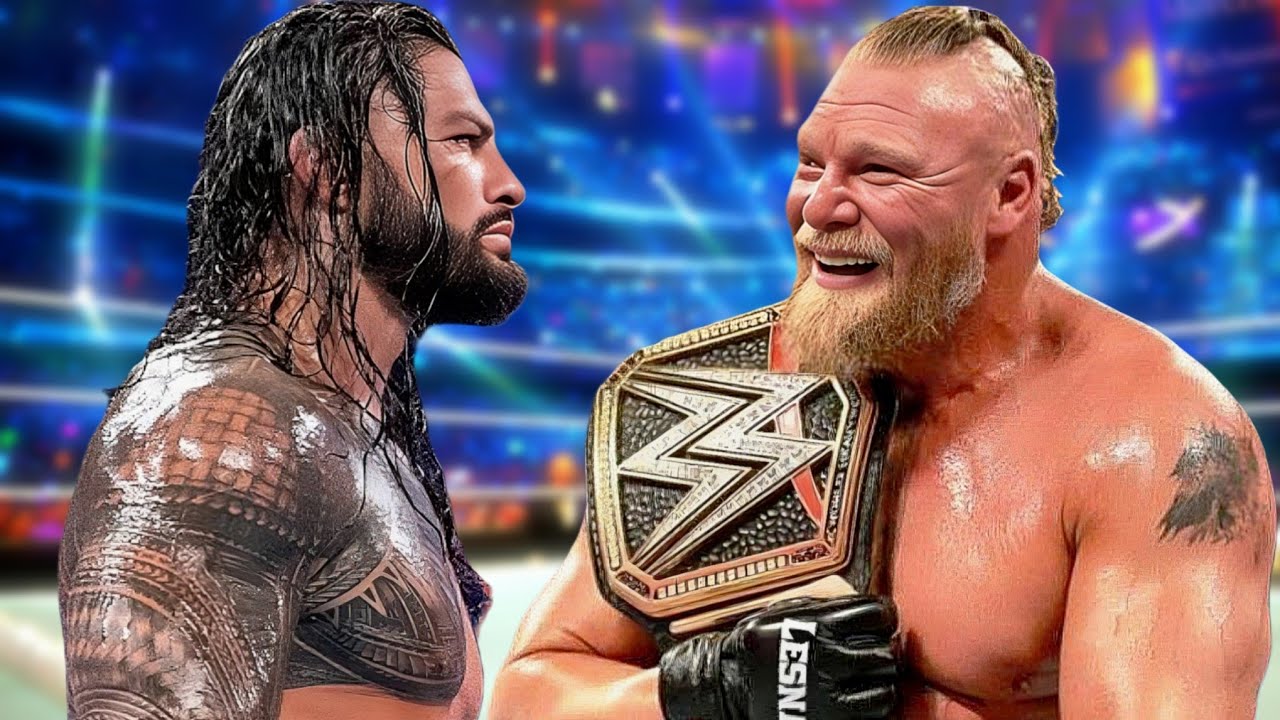 Roman Reigns vs Brock Lesnar | No Holds Barred Match At. SMACKDOWN 2025 | WWE 2K25
