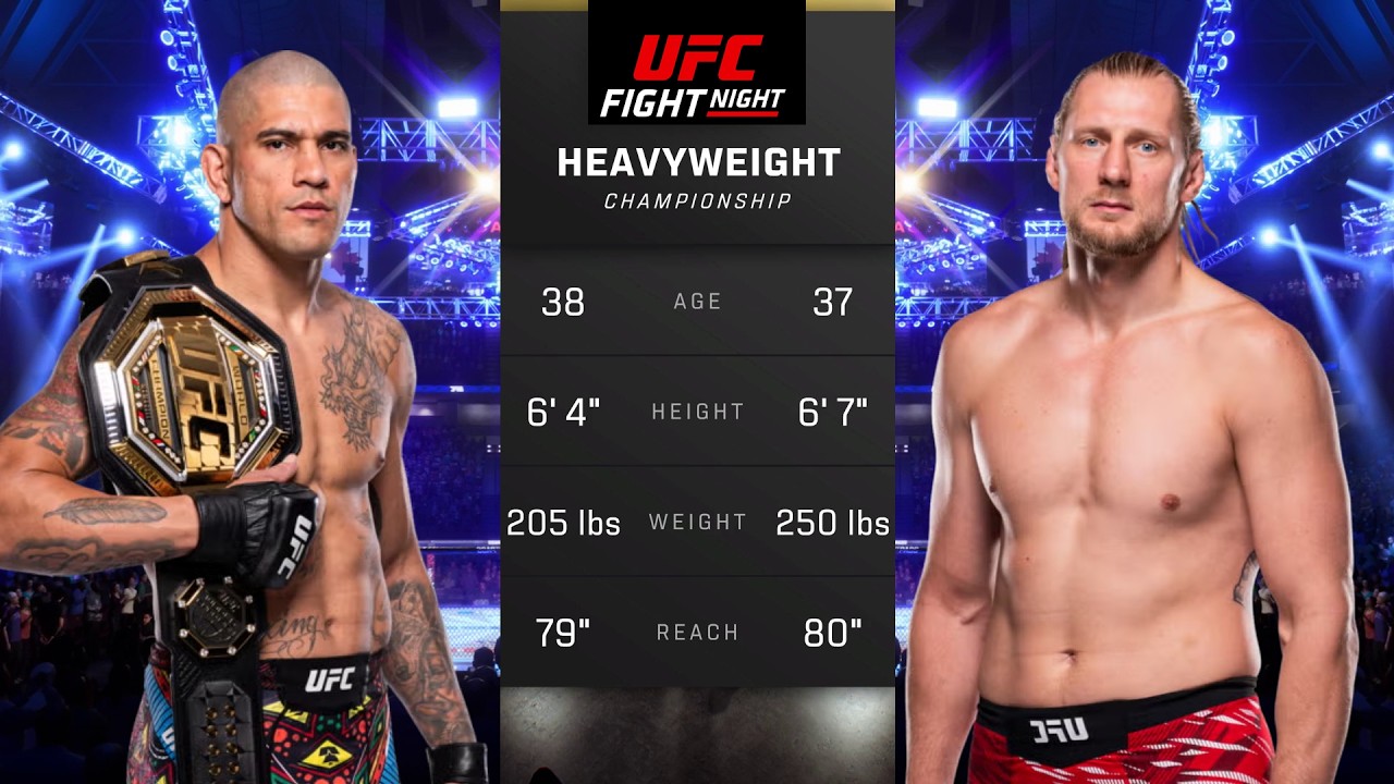 Alex Pereira vs Alexander Volkov Full Fight - UFC 5 Fight Night