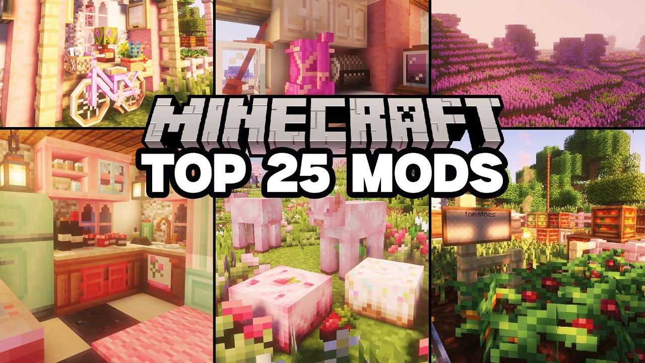 Мои 25 любимых модов Minecraft, которые вам понравятся ◕⩊◕ -★