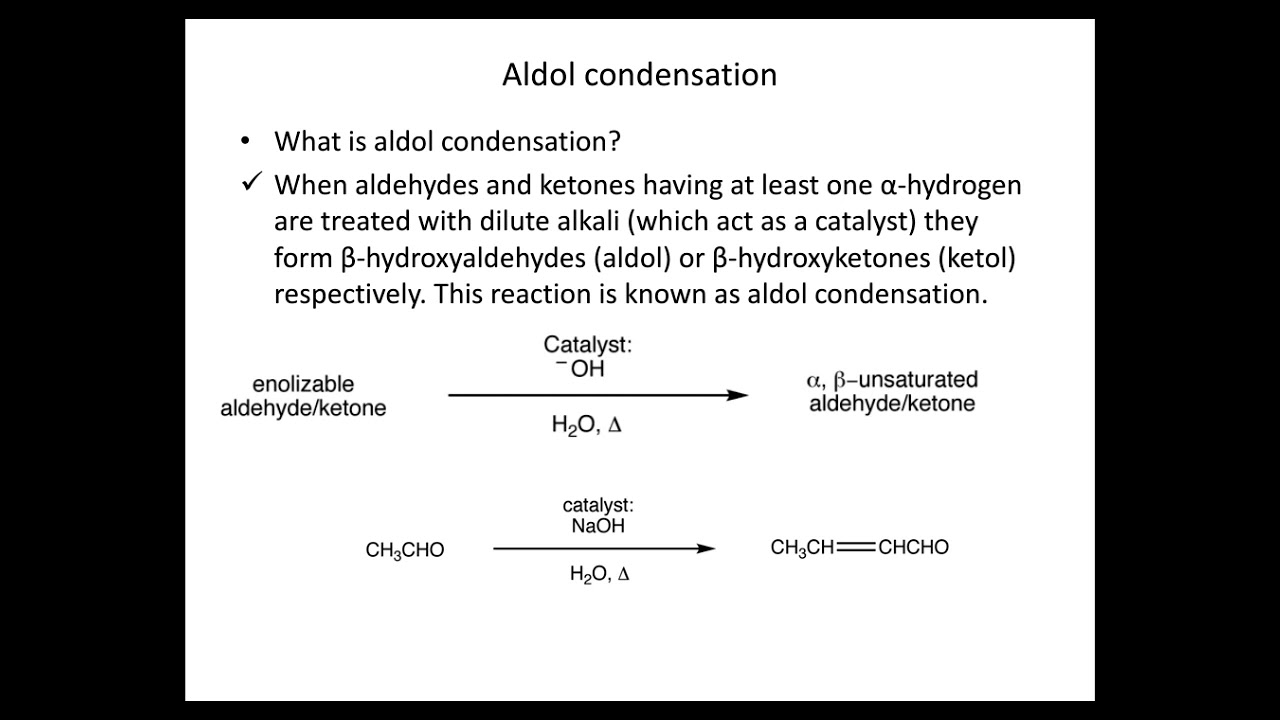 Enols and Enolates.