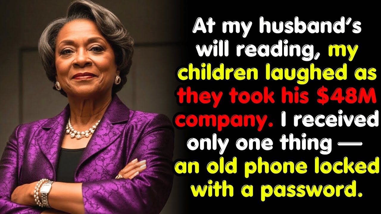At My Husband’s Will Reading, My Kids Got $48M—I Got a Locked Phone