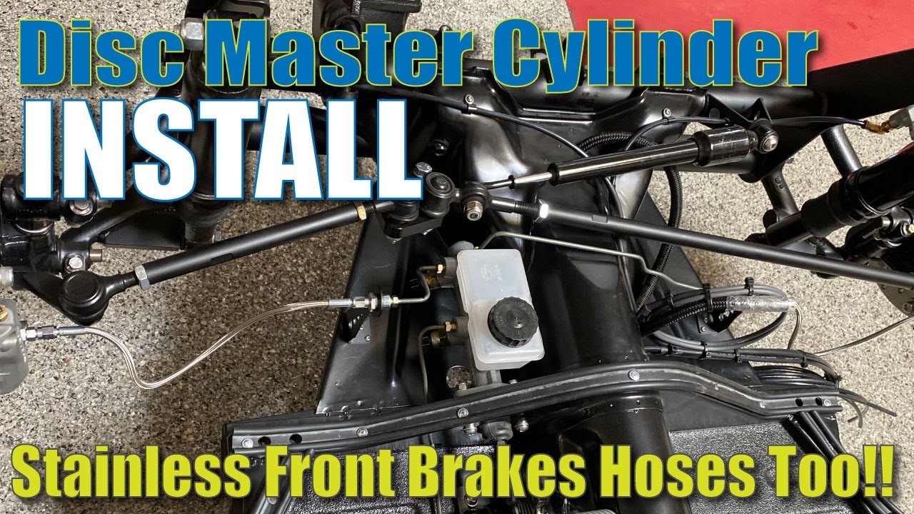 Chassis 84 Episode 18 | HOW TO | Installing Dual Circuit Master Cylinder & Brake Lines | Airkewld