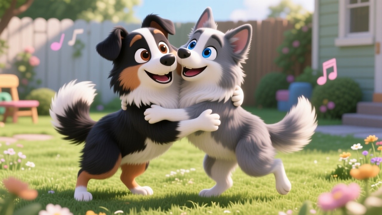 🎵 Ia Ia Oh avec Maggie et ses Amis 🐶🎶 | Chanson pour Enfants | Maggie la Border Collie