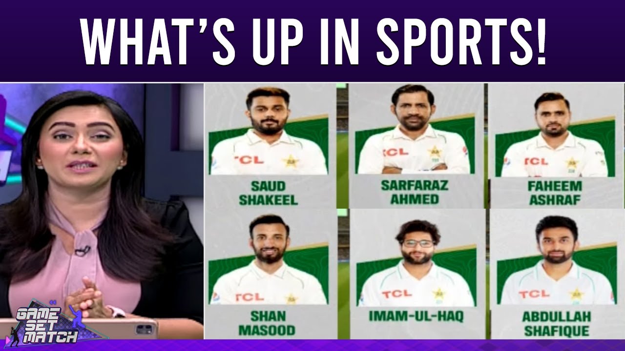 Whats Up In Sports - Game Set Match - SAMAA TV