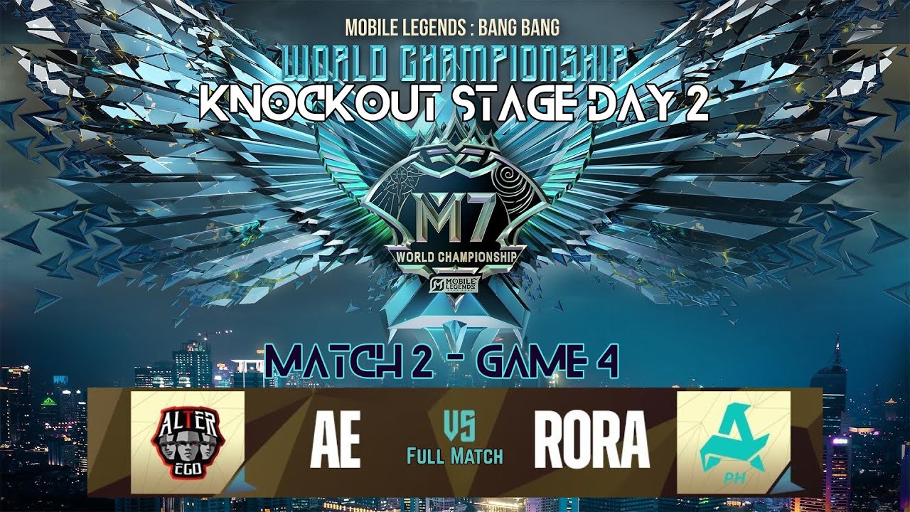 AURORA GAMING PH vs ALTER EGO | Game 4 | Knockout Stage Day 2 | M7 World Championship