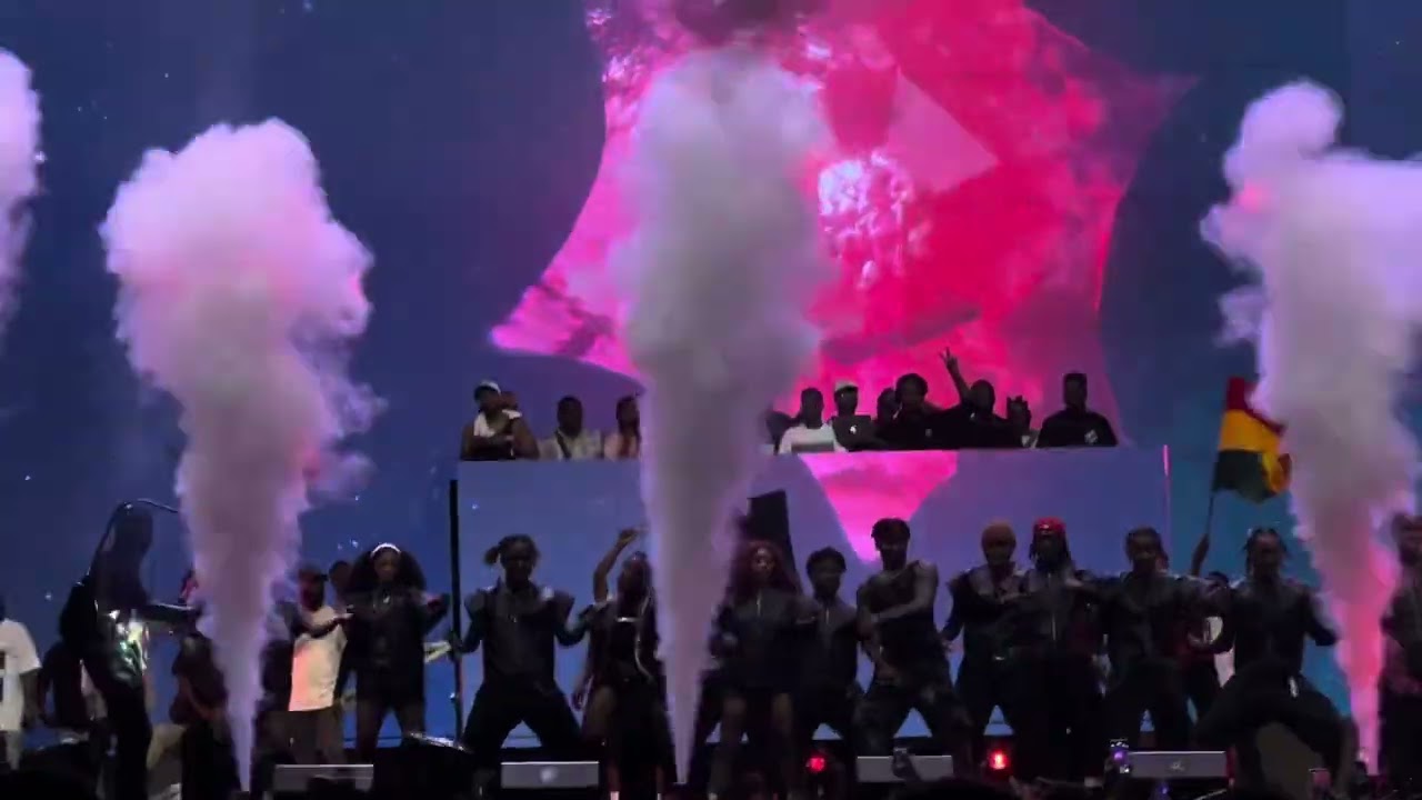 Tidal Rave 2024 Stonebwoy performs JEJEREJE and crowd is cr@zy