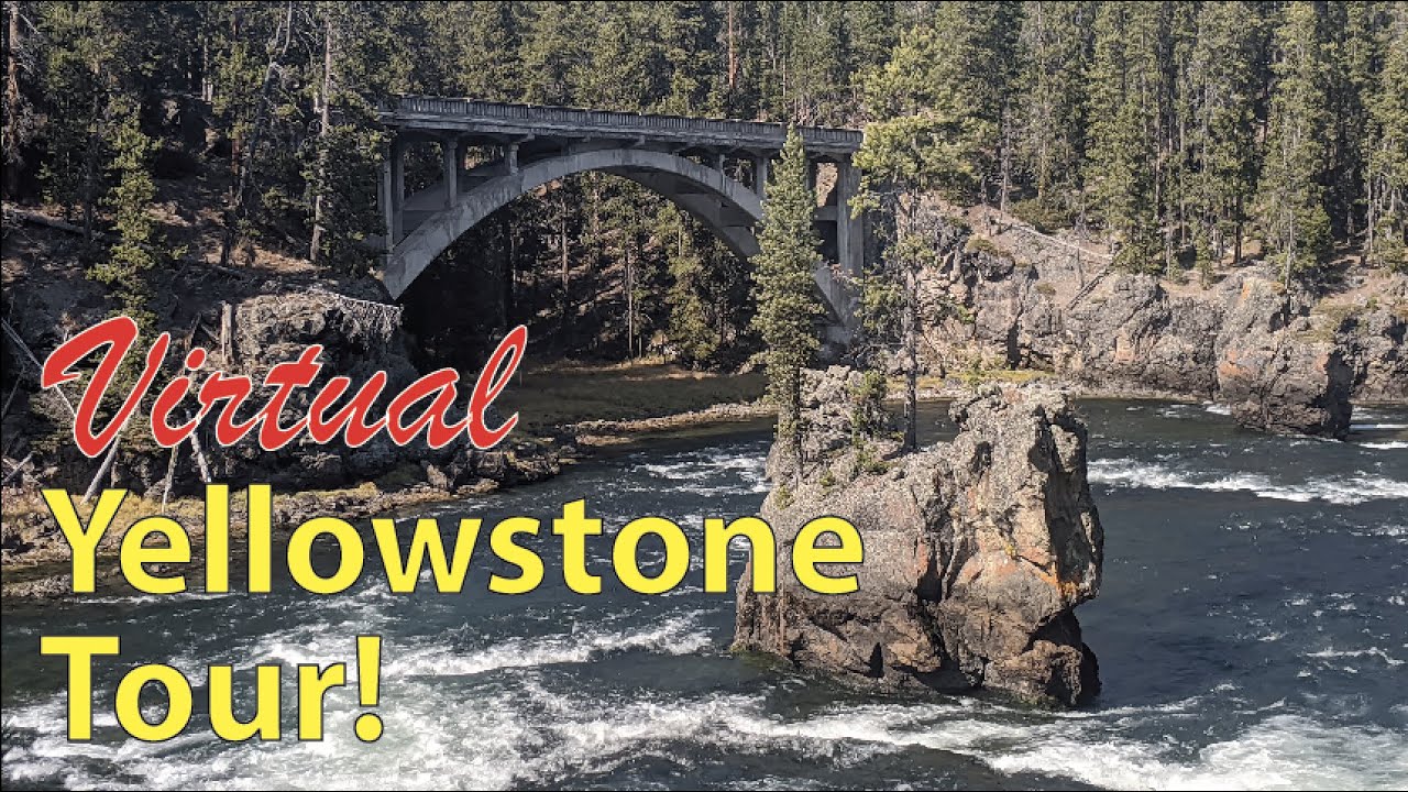 Hike The Grand Canyon Of The Yellowstone South Rim Trail: Virtual Yellowstone Tour!