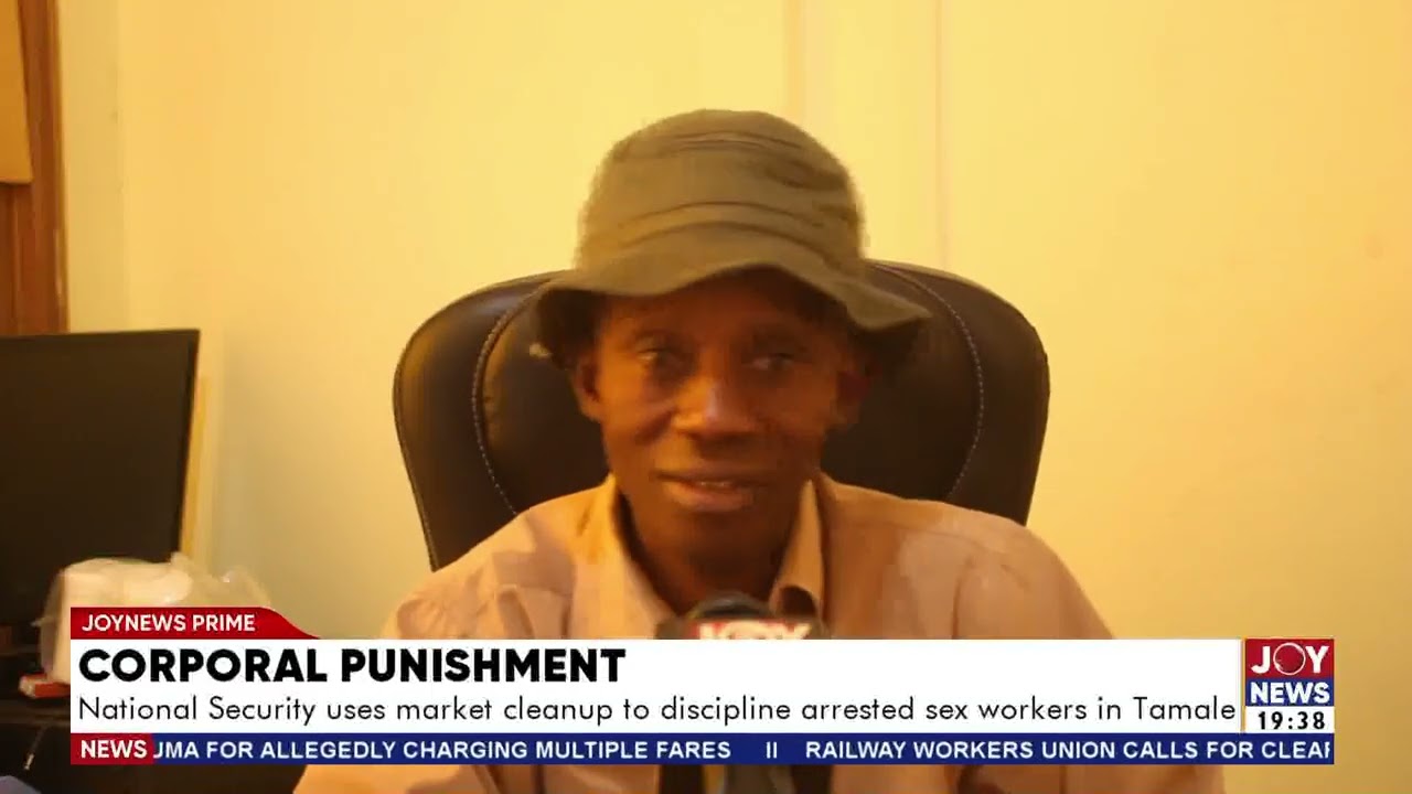 National Security uses market cleanup to discipline arrested sex workers in Tamale
