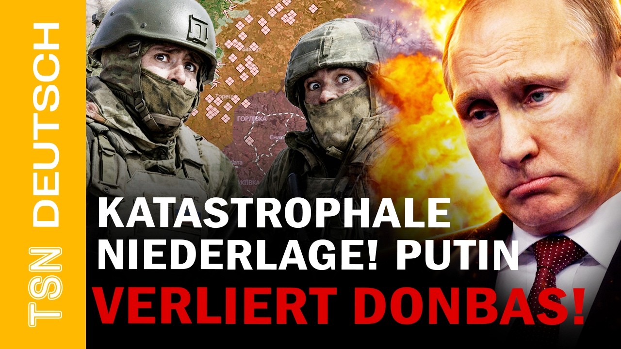 SCHLACHT UM DONBAS IST VORBEI! RUSSLANDS ARMEE ZUM RÜCKZUG GEZWUNGEN — PUTINS OFFENSIVE KOLLABIERT!