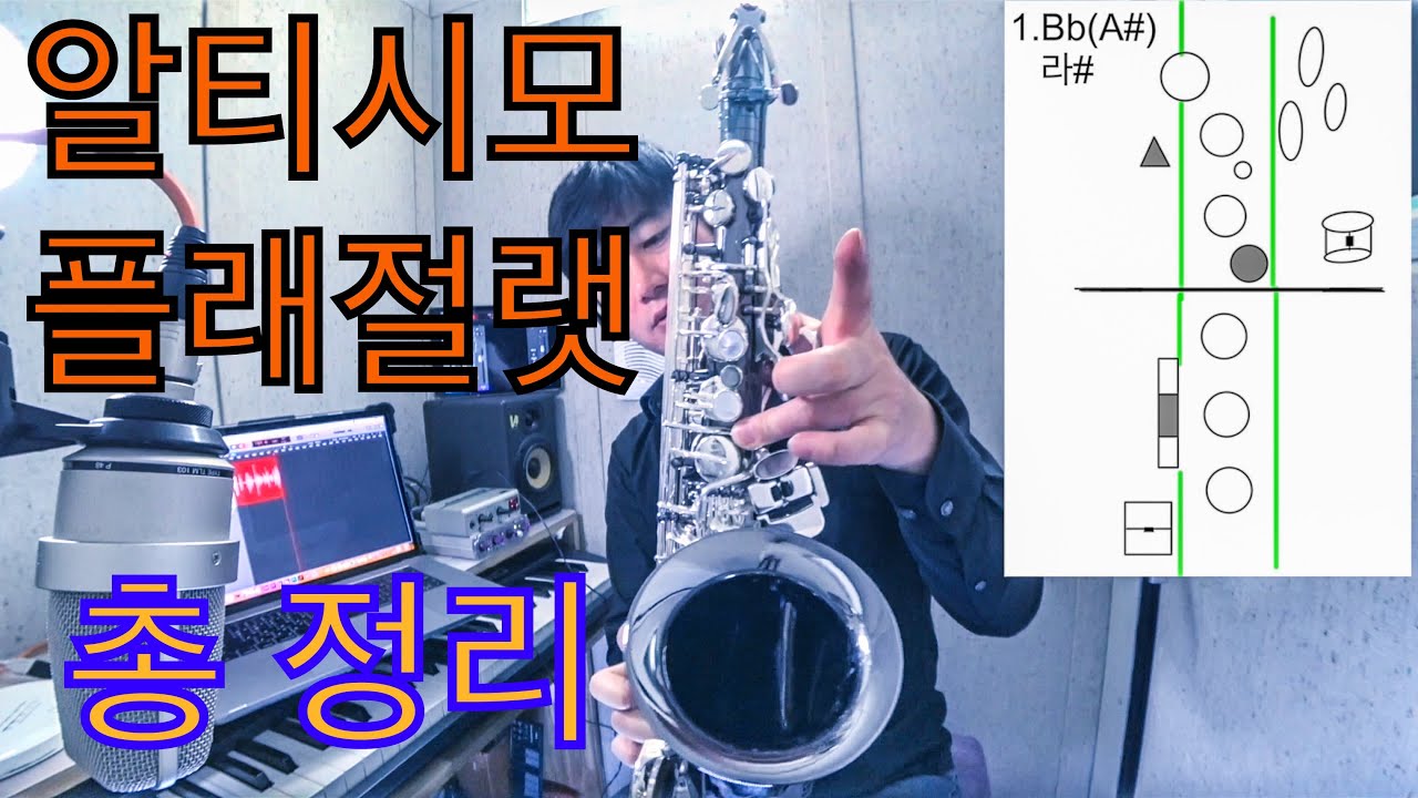 색소폰 알티시모/플래절렛 운지 총정리