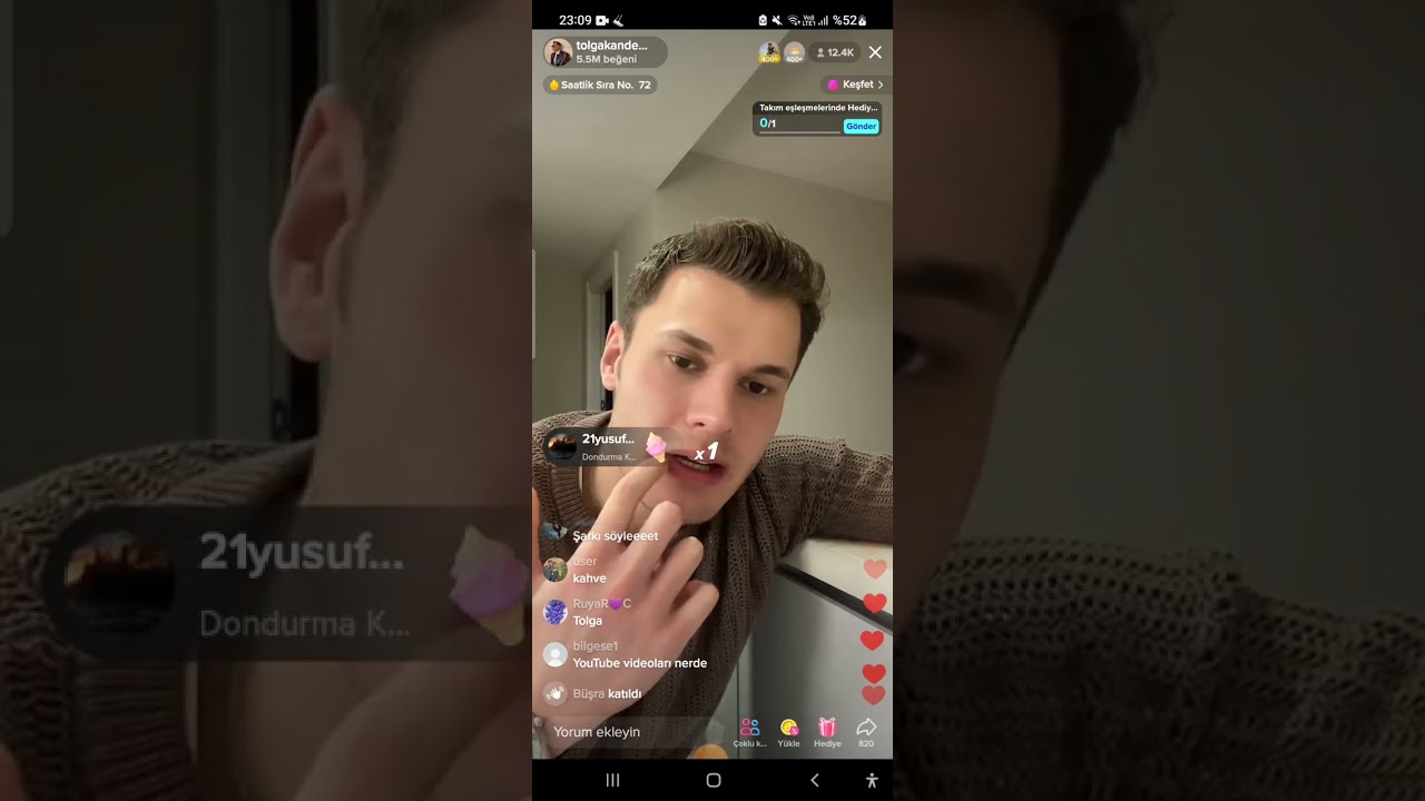 AYBÜKE TOLGA TIKTOK CANLI YAYIN PART 2