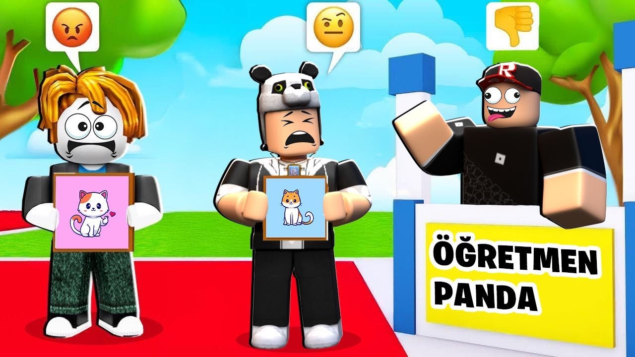 Resim Çiz ve Öğretmene Göster Bölüm 2 - Roblox Shine or Decline