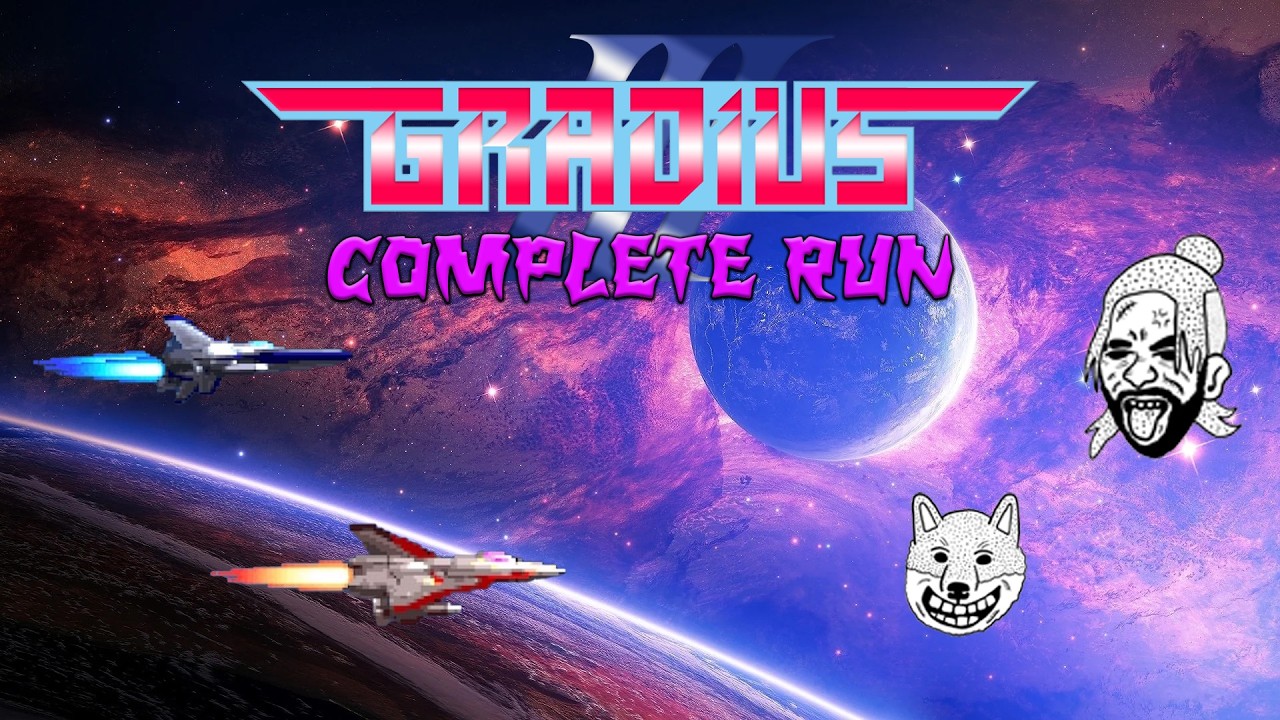 GRADIUS 3 SNES COMPLETE RUN!