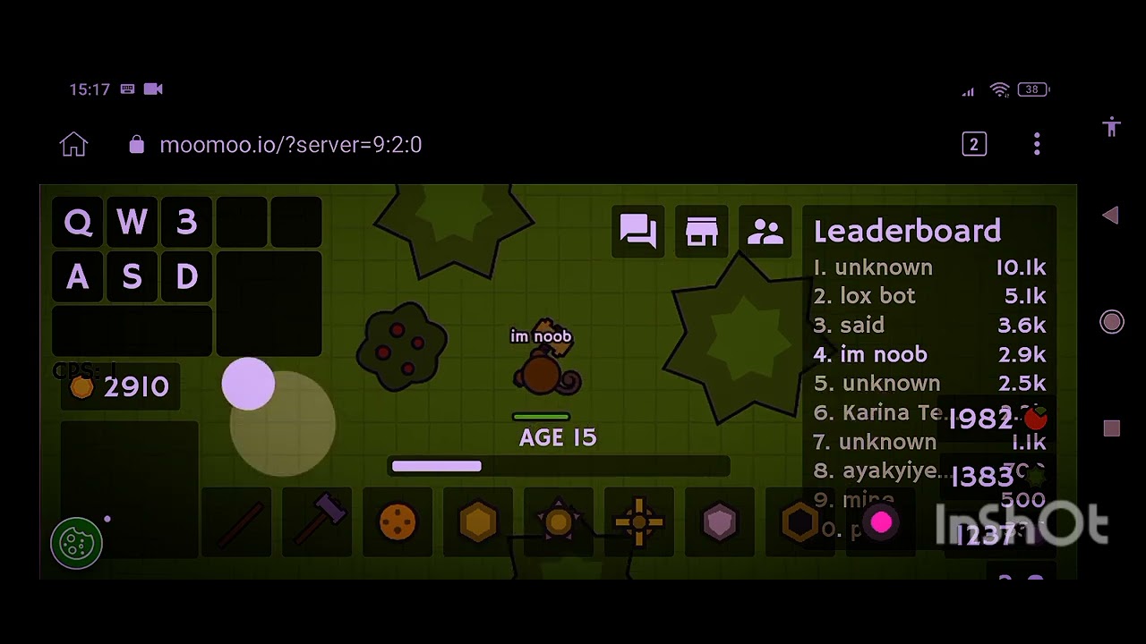 MooMoo.io Hack: destroying player :D