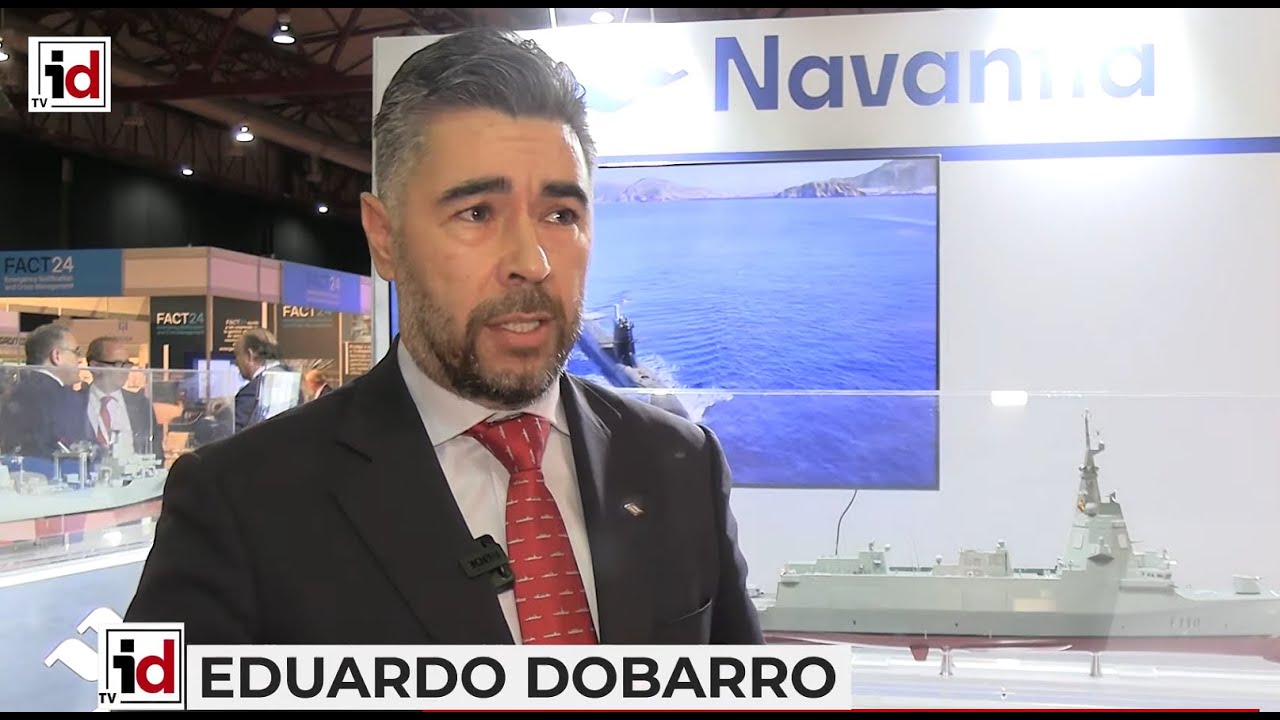 Navantia muestra en Sedexpo sus novedades sobre la F110 y sus proyectos con universidades gallegas