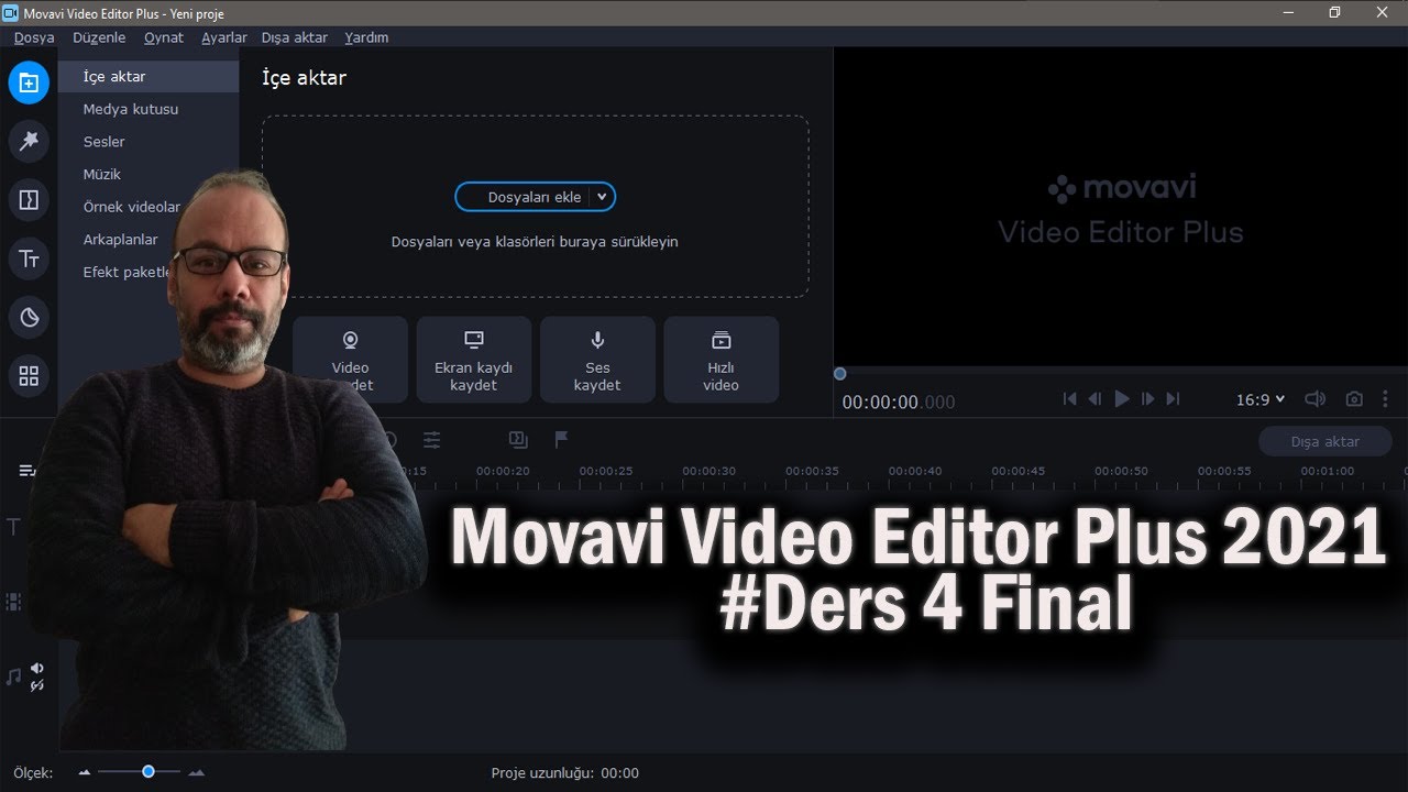 Movavi Video Editor Plus 2024 #Ders 4 Final