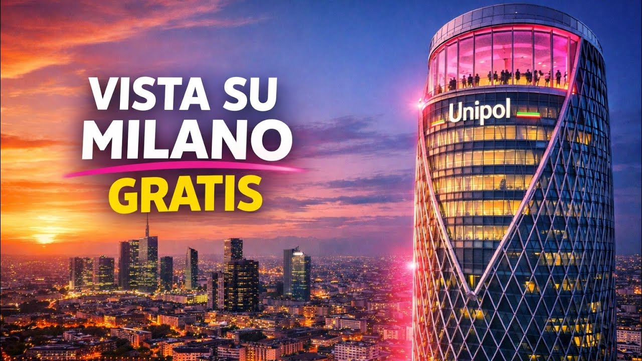Milano dall’alto GRATIS: apre il belvedere segreto del “Nido Verticale