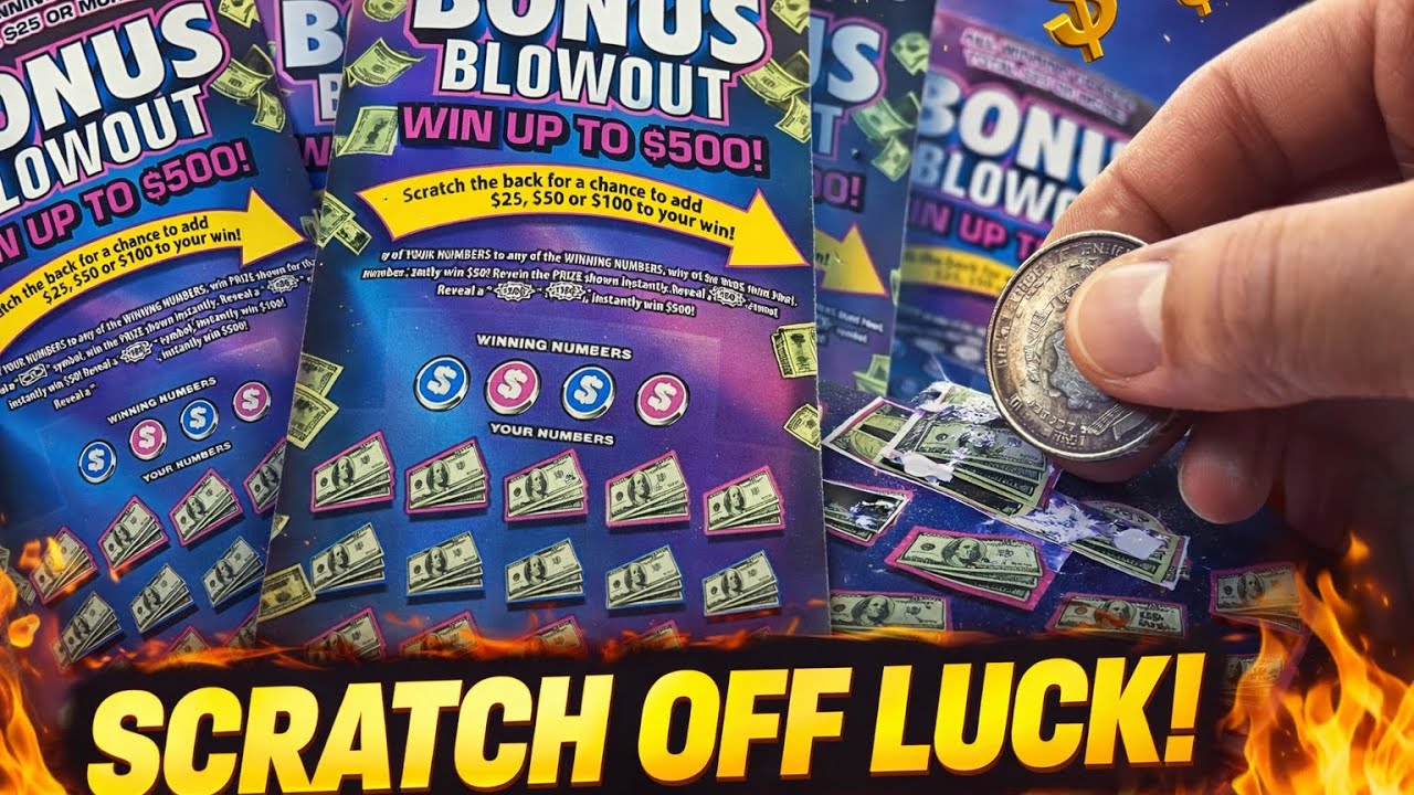NEW TICKETS ‼️BONUS BLOWOUT ‼️SYMBOL WIN💥💥