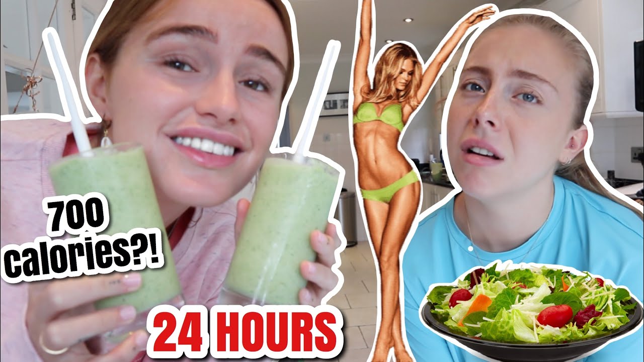 WE FOLLOWED THE ‘VICTORIA SECRET DIET’ FOR 24 HOURS ad | Syd and Ell