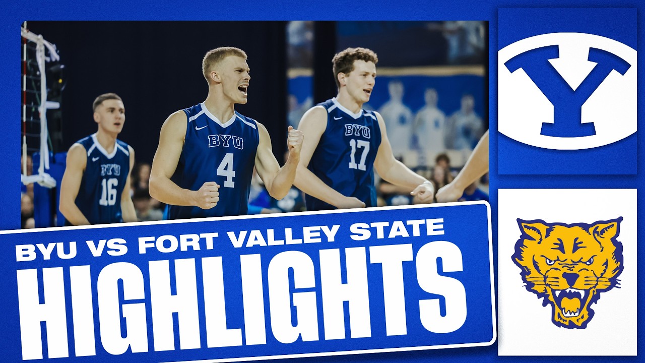 BYU Men's Volleyball vs Fort Valley State - Game 2 || Full Game Highlights (2026)