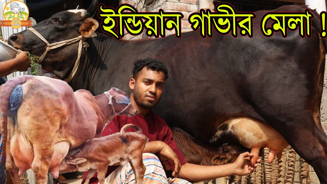 ইন্ডিয়ান গাভী নিয়ে হাঁট-বাজার খামার চ্যালেঞ্জ ! এই দামে কোথাও ইন্ডিয়ান গাভী পাবেন না। ফ্রি ডেলিভারী
