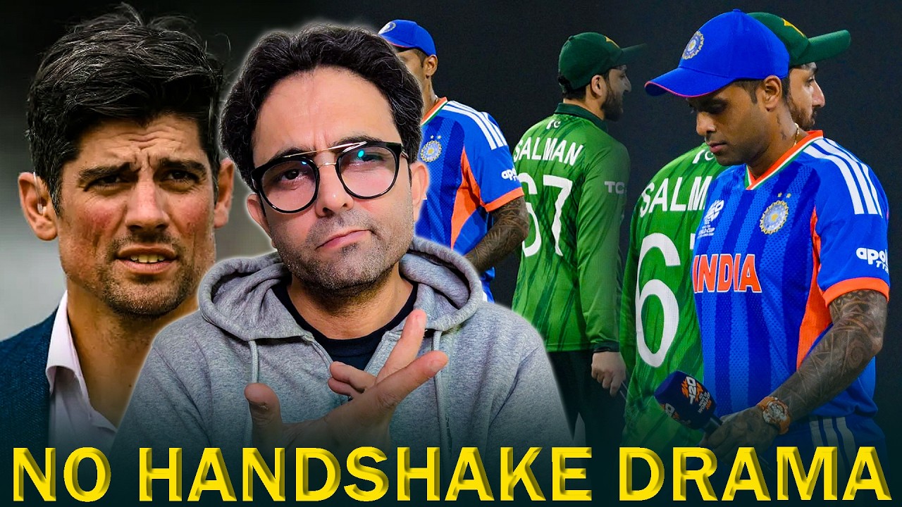 'It's only for show, isn’t it?': Alastair Cook on India, Pakistan's 'no handshake policy'!
