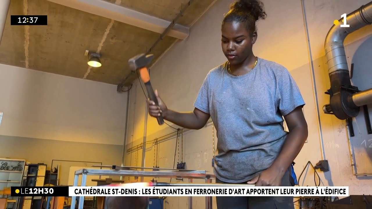 A Saint-Denis, la cathédrale est toujours en travaux depuis plusieurs années.
