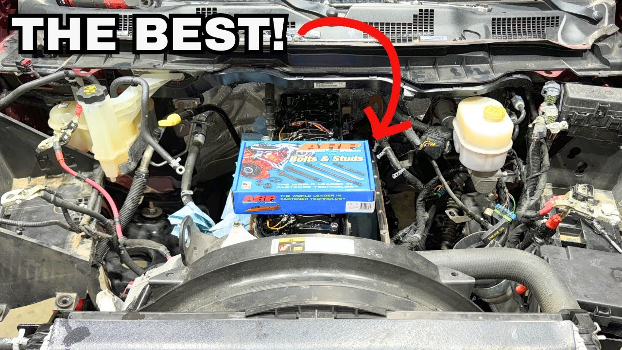 Holding ALL the Boost!! ARP 625 HEAD STUD Install on 6.7 Cummins!