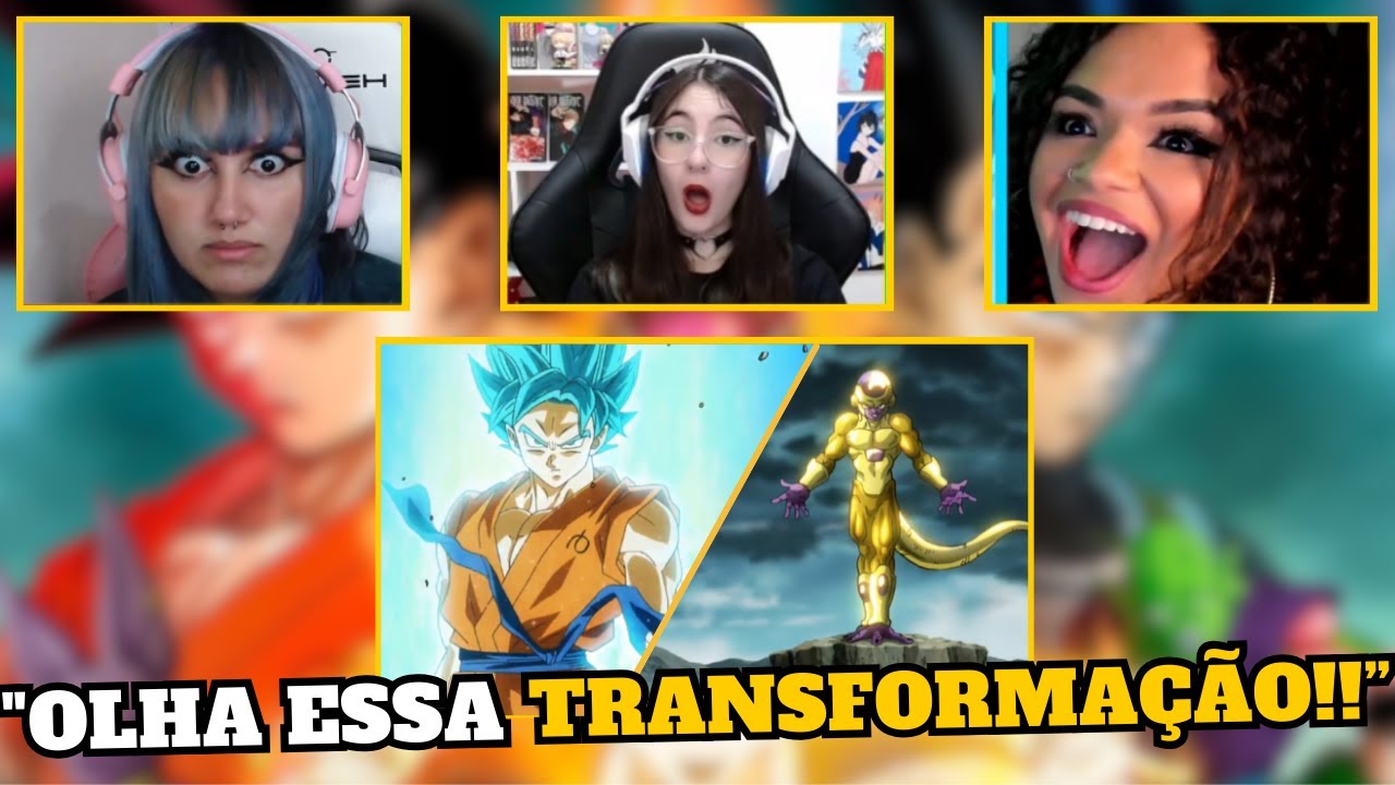 DRAGON BALL SUPER RENASCIMENTO DE FREEZA | O FILME COMPLETO DUBLADO PTBR | MULTI REACTS 😮🔥