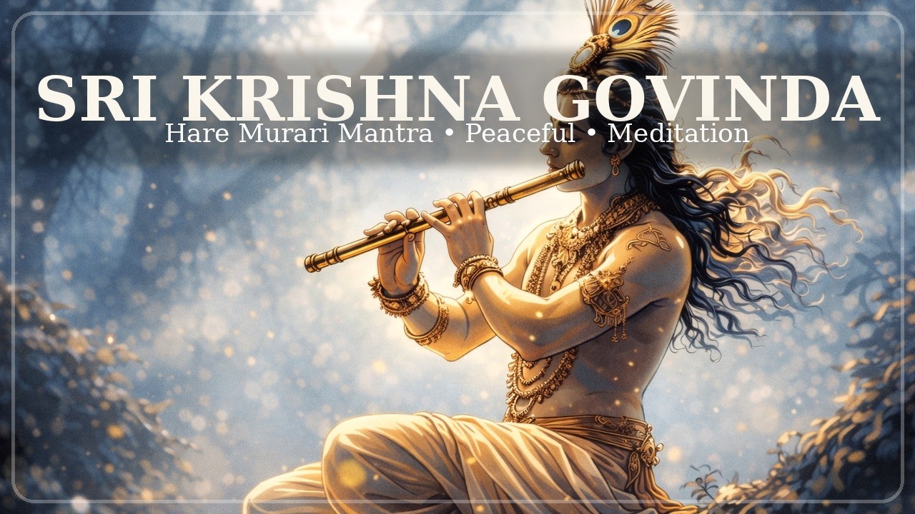 Sri Krishna Govinda Hare Murari 8 Minutes | Peaceful Chanting for Meditation & Calm