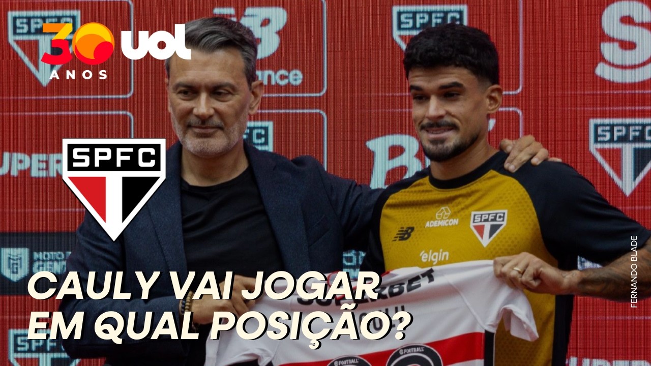 SÃO PAULO: CAMISA 10 OU 2º VOLANTE? COMO CAULY PODE ATUAR? RENAN TEIXEIRA DETALHA