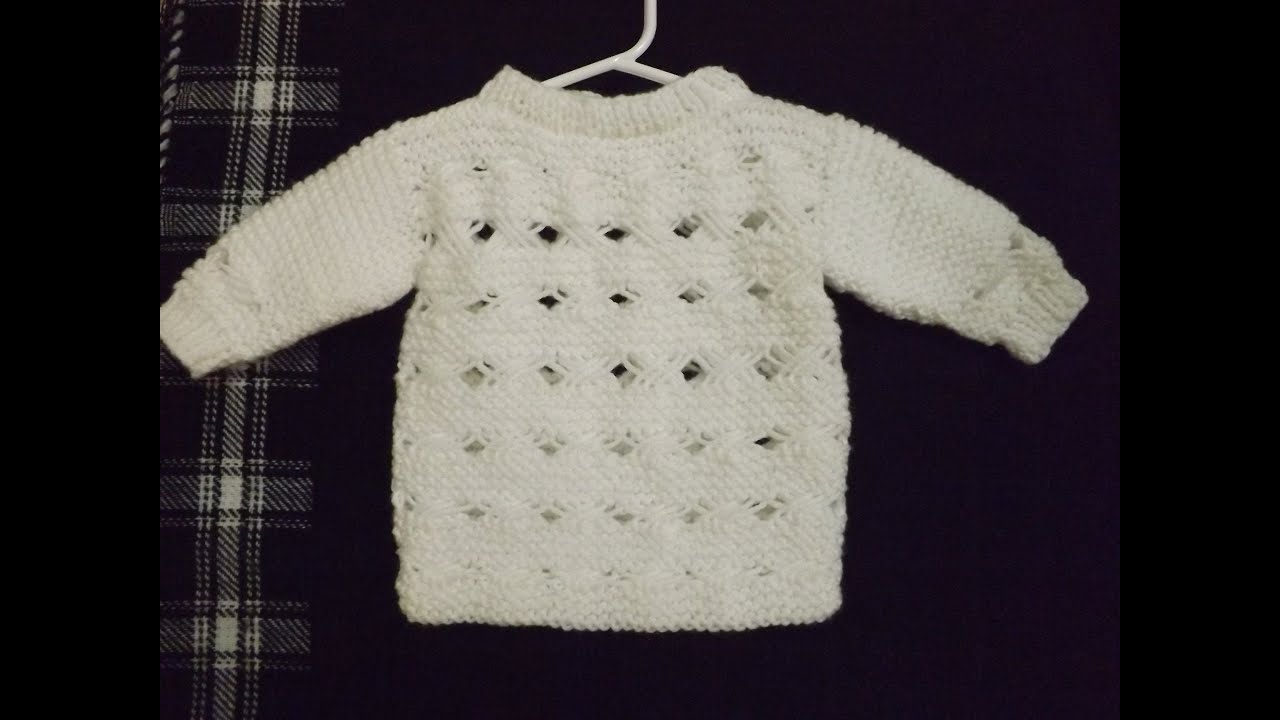 How to knit baby sweater part 1 of 2 - with Ruby Stedman
