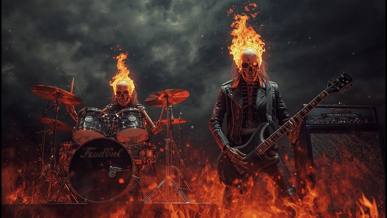 Top Heavy Metal Tracks of Summer 2025 🎸🔥  2HR City Riff Storm